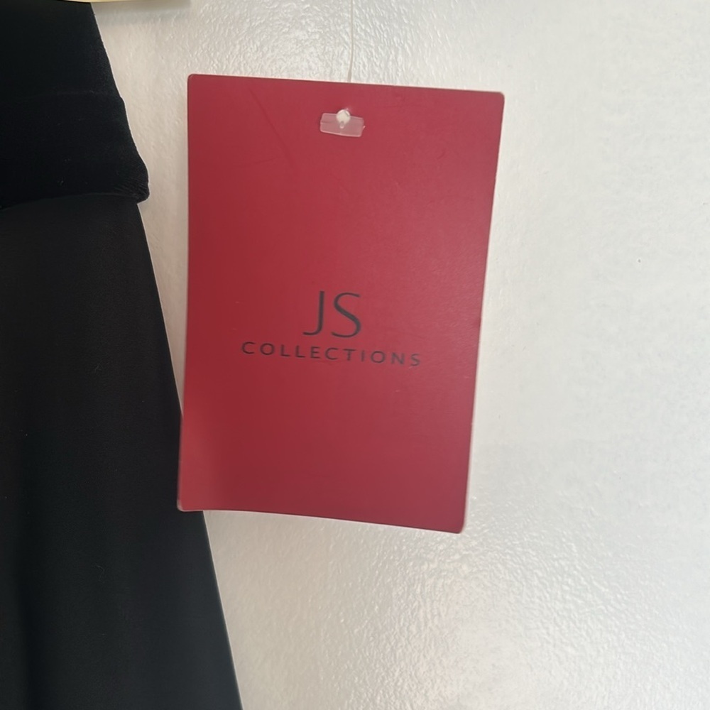 JS Collection - Elegant Black Evening Gown - Picture 5 of 6